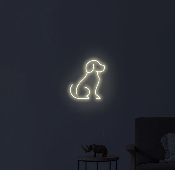 Puppy V1 Neon Sign