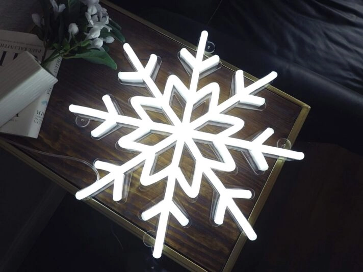 Snowflake Neon Sign