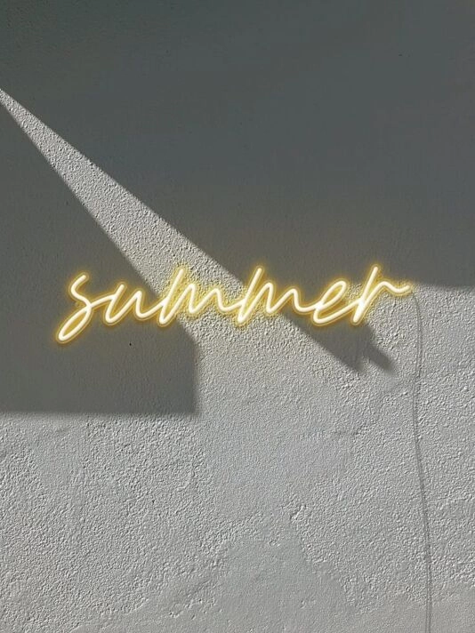 Summer Neon Sign