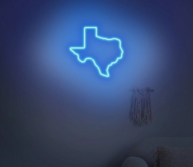 Texas Neon Sign