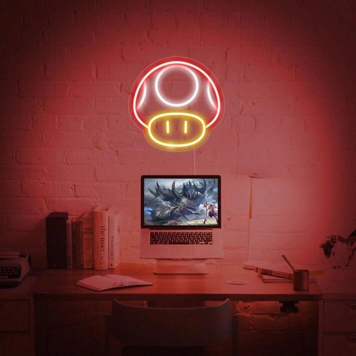 Mushroom Neon Sign