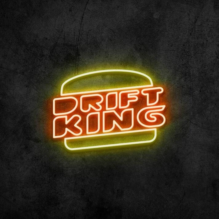 Drift King Neon Sign