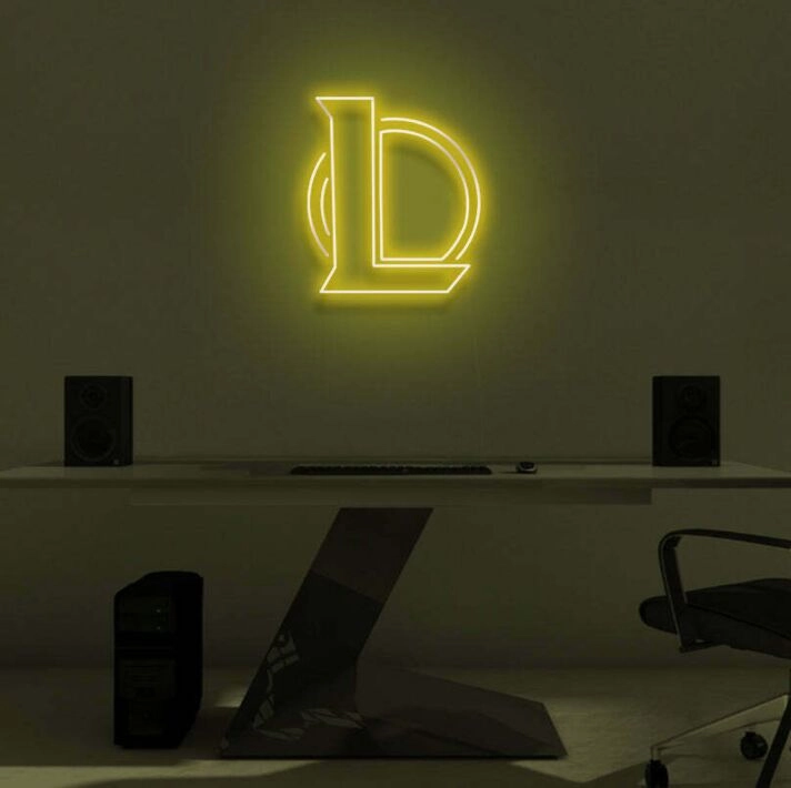 "LEAGUE OF LEGENDS" LED Neon Sign