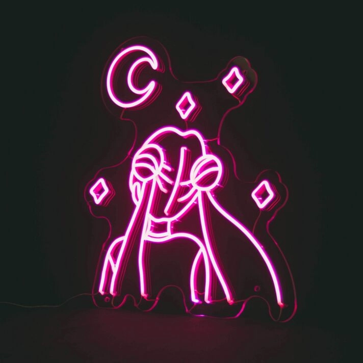 Usagi Moon Neon Sign