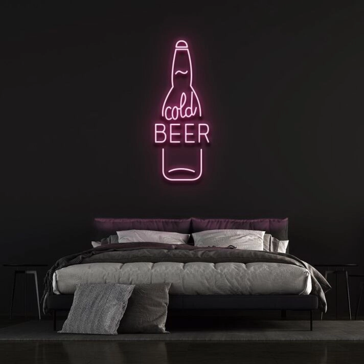 Cold Beer Neon Sign