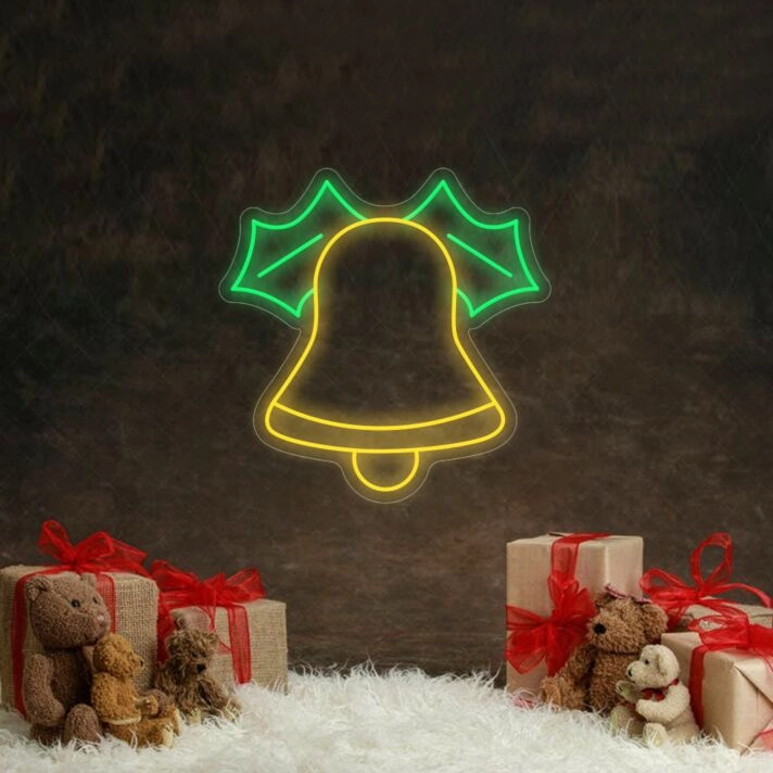 Christmas Bell Neon Sign