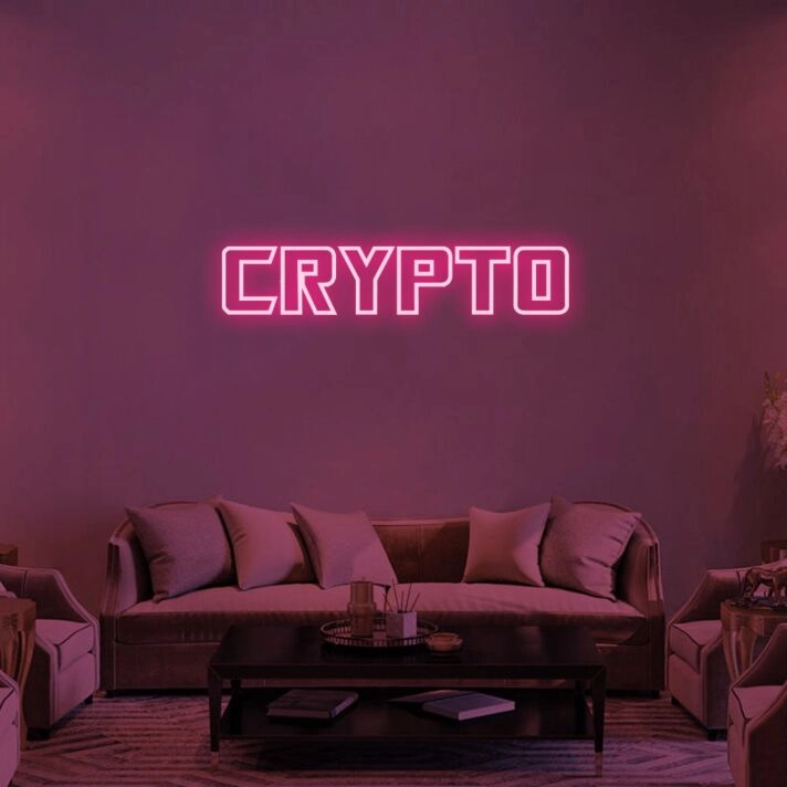 Crypto Neon Sign