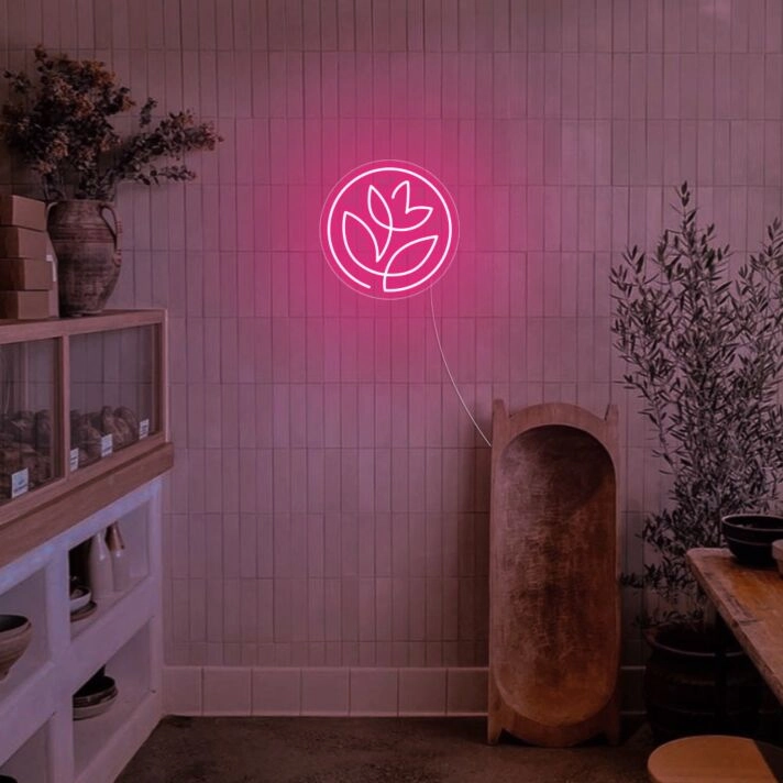 Mini Flower Neon Sign