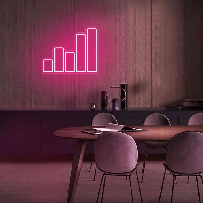 Mini Sound Waves Neon Sign