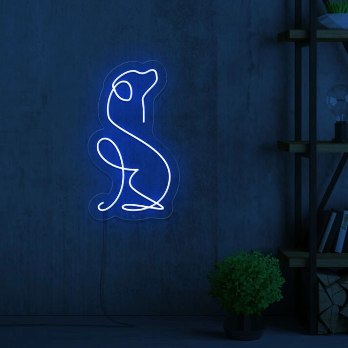 Dog Neon Sign
