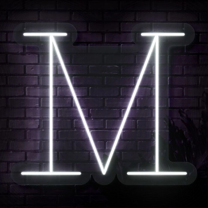 Personalized Initial Letter M Neon Sign MNC41532