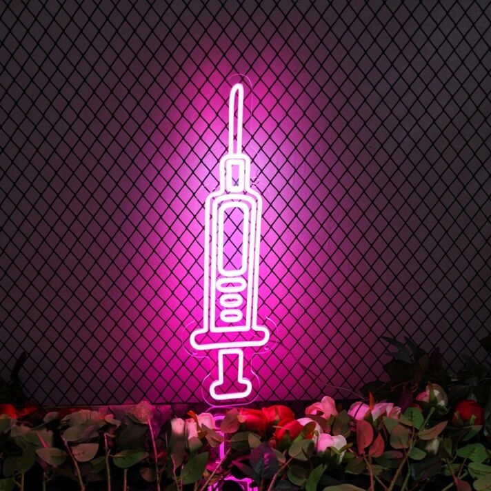 Syringe Neon Sign