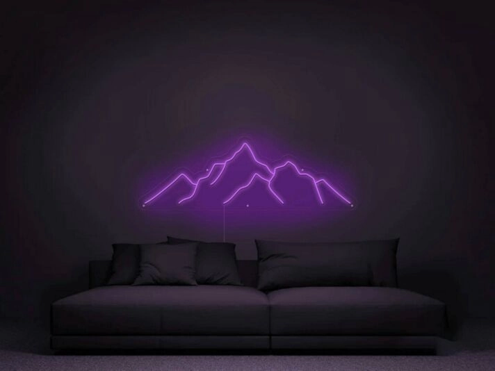 Mountain V1 Neon Sign