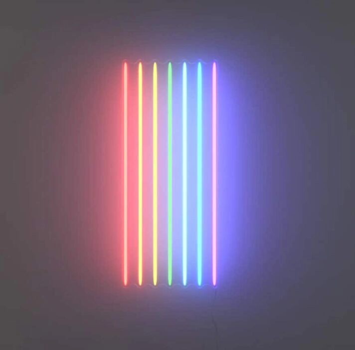 Rainbow Flag Neon Sign