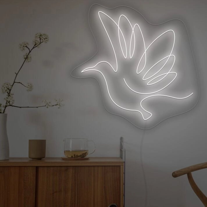 Hummingbird Neon Sign
