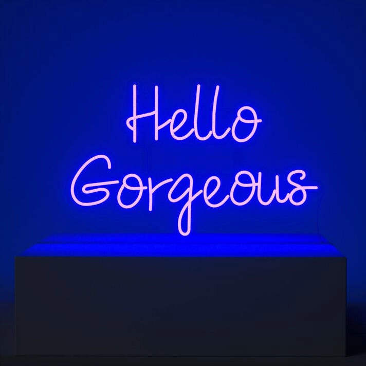 Hello Gorgeous Neon Sign