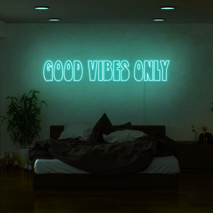 Good Vibes Only II Neon Sign