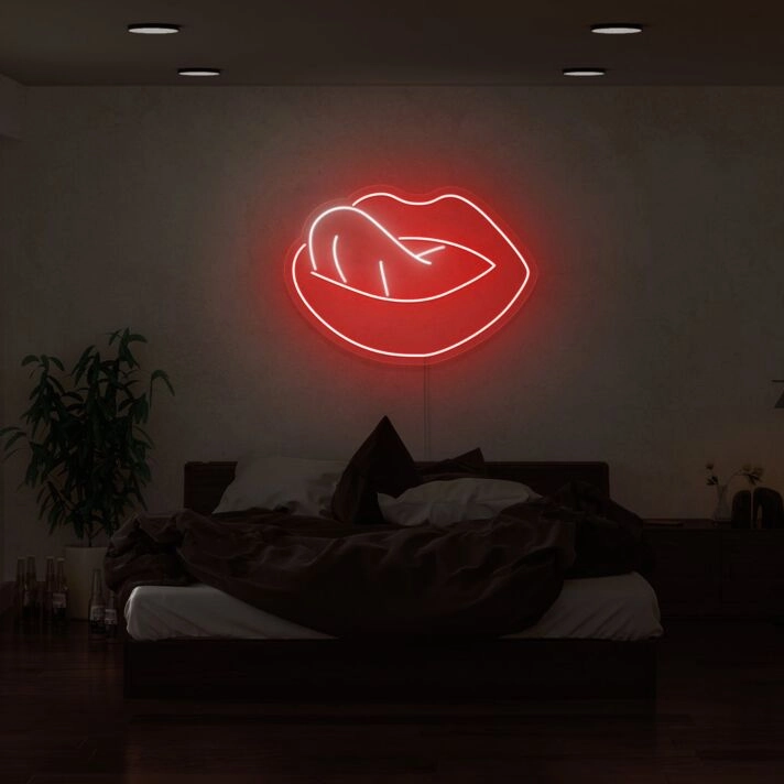 Sugar Lips Neon Sign