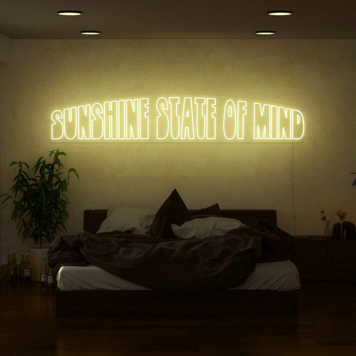 Sunshine State Of Mind Neon Sign