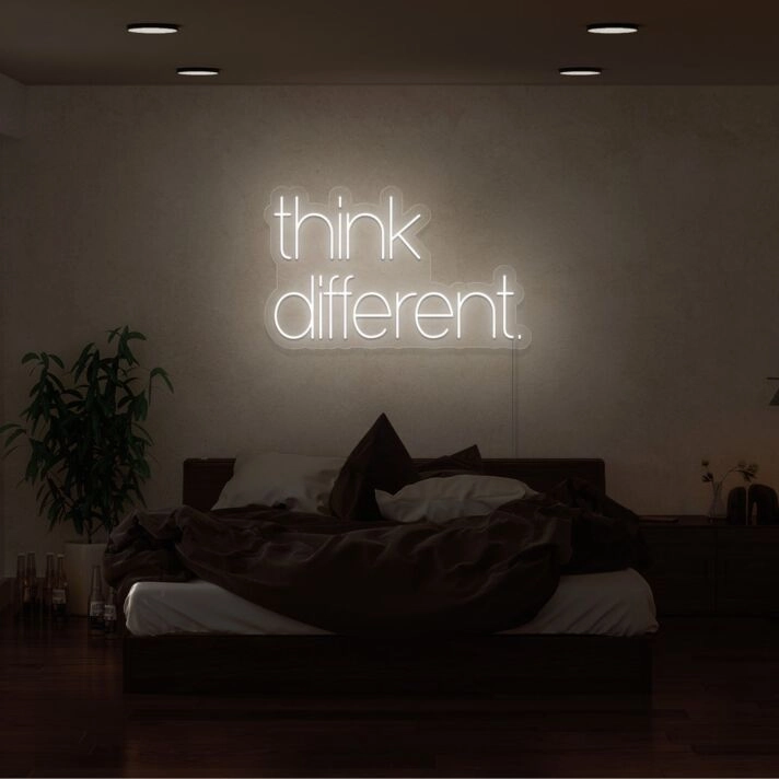 Think Different Neon Sign