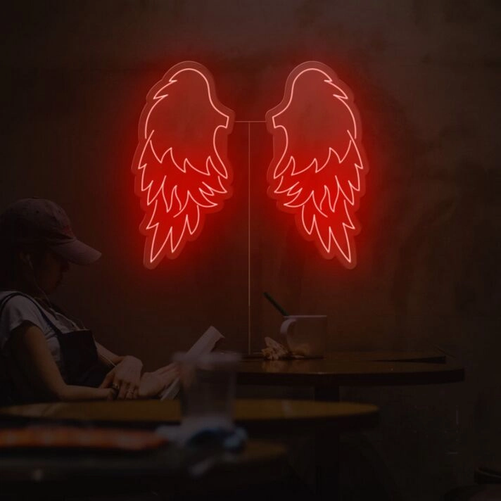 Angel Wings Neon Sign