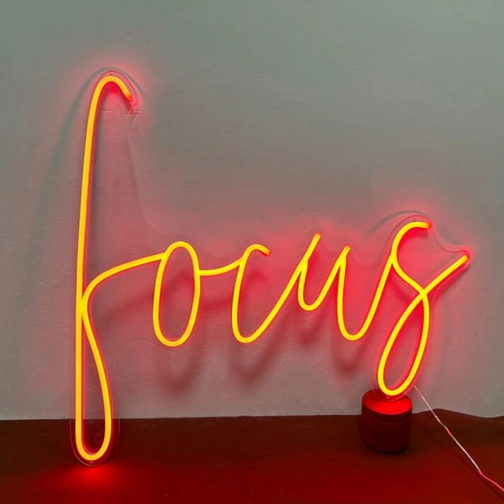 Focus  Led Neon Sign