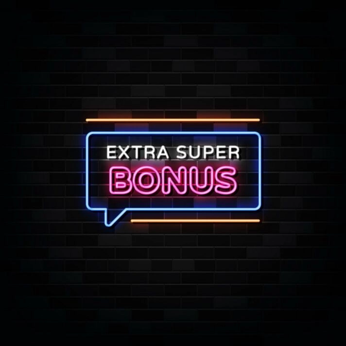Extra Super Bonus Neon Sign