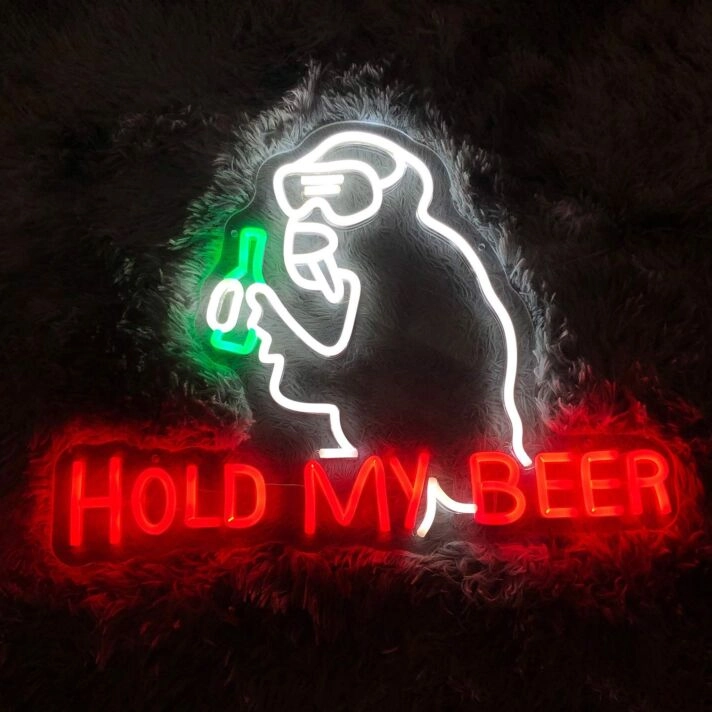 Hold My Beer LED sign