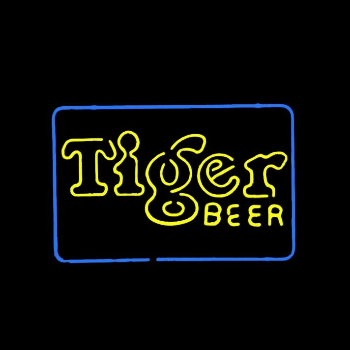 Tiger Beer Neon Sign Light Party Home Decoration