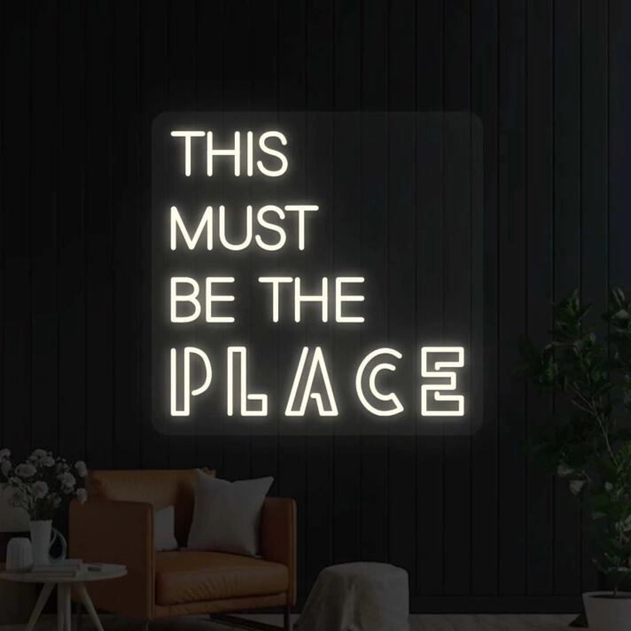 This Must Be The Place Neon Light