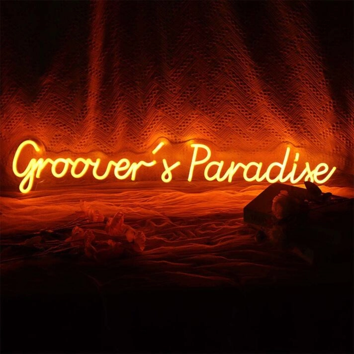 Grover'S Paradise Neon Sign