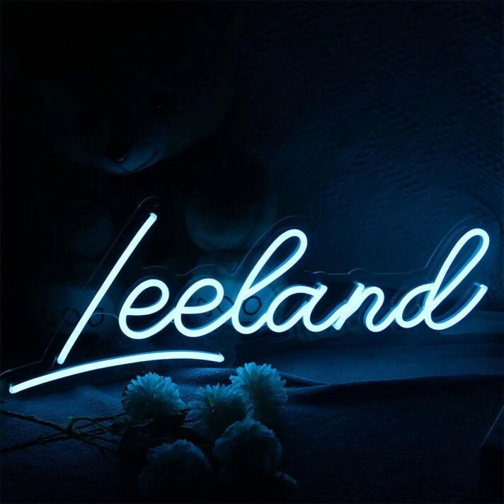 Leeland Neon Sign