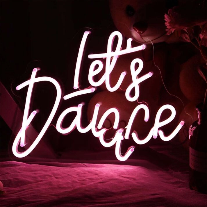 Let's Dance Neon Sign