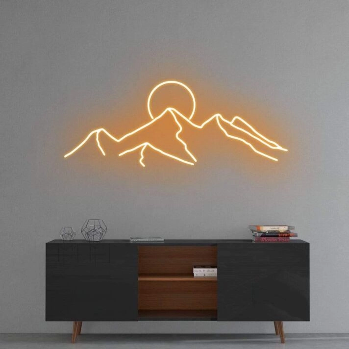 Desert Sunset Neon Sign