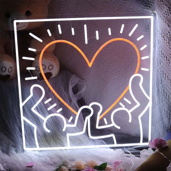Radiant Heart Neon Sign