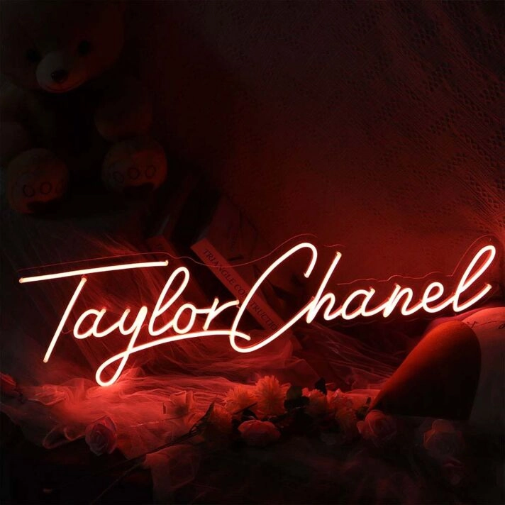 Taylor Chanel Neon Sign