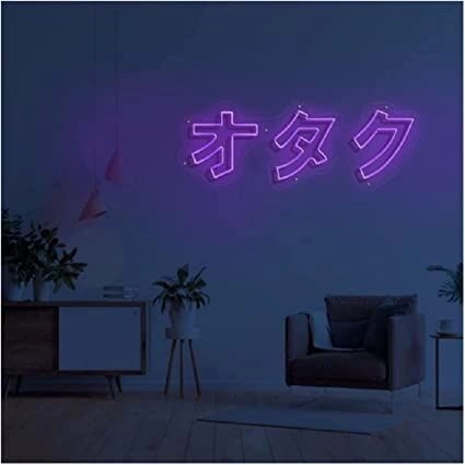 Neon Signs For Bedroom Large Neon Sign Japanese Otaku