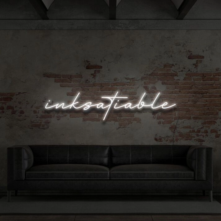 Inksatiable For Tattoo Studio Neon Sign