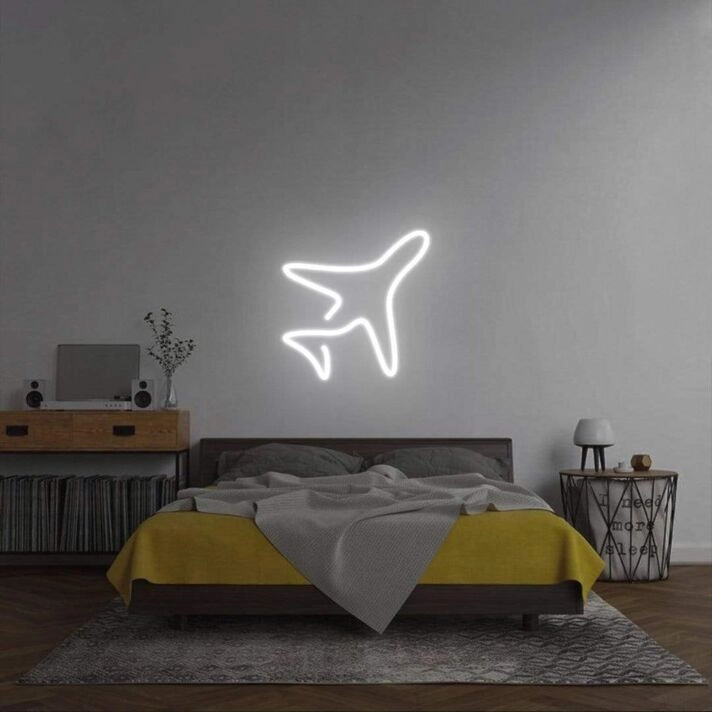 'Airplane' Neon Sign