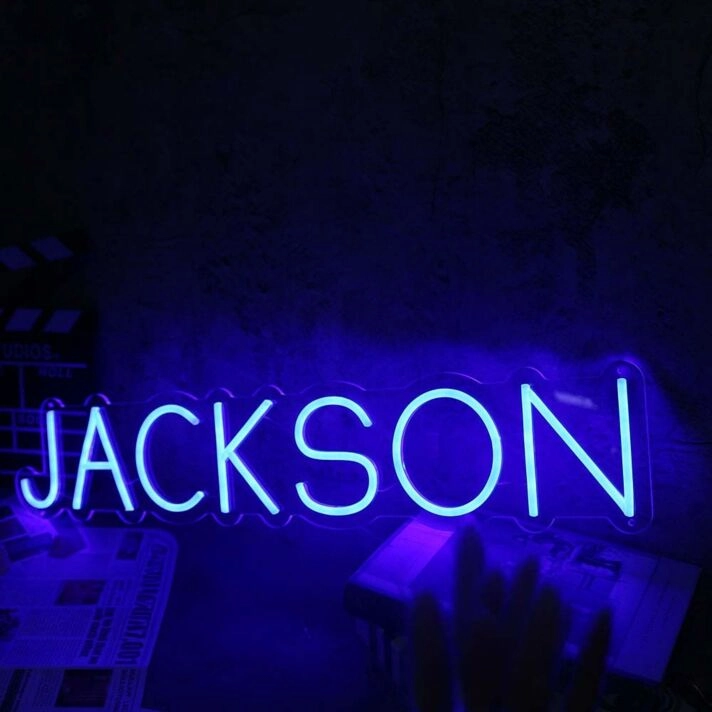 JACKSON Neon Sign