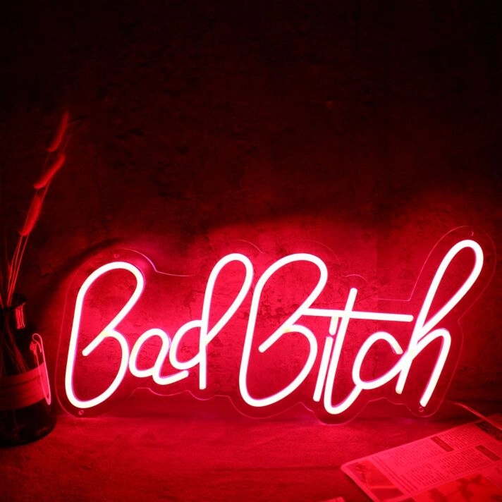 Bad Bitch Neon Sign