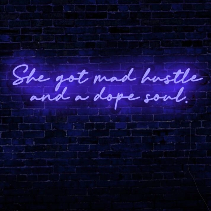 She's Got Mad Hustle LED Neon Sign