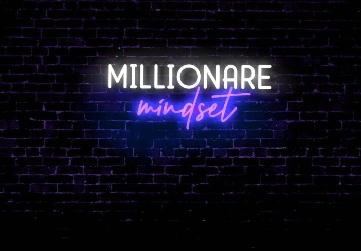 Millionaire Mindset LED Neon Sign