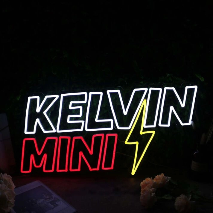 Mini Kelvin Custom Neon Sign