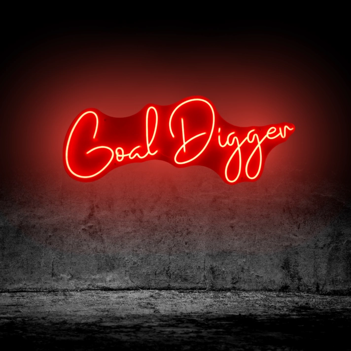 Goal Digger LED Neon Sign