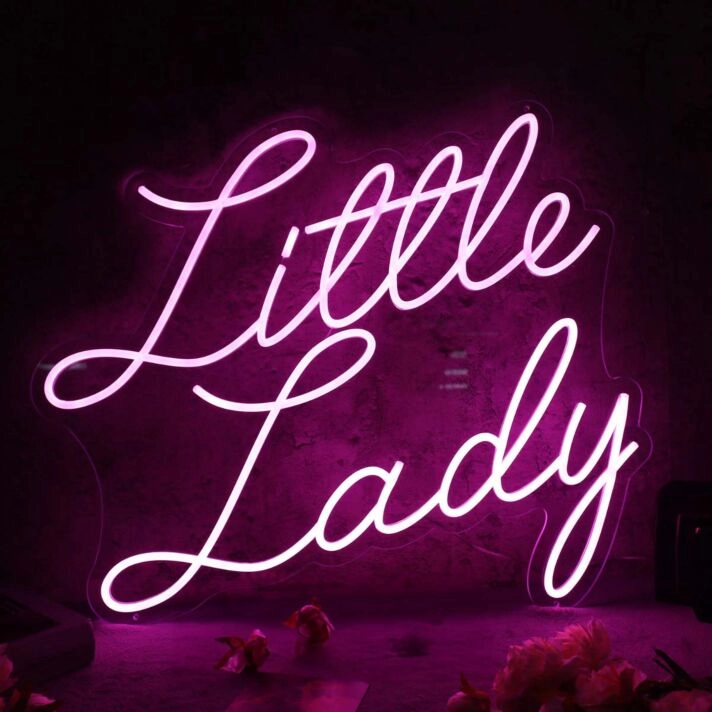 Little Lady Pink Neon Sign