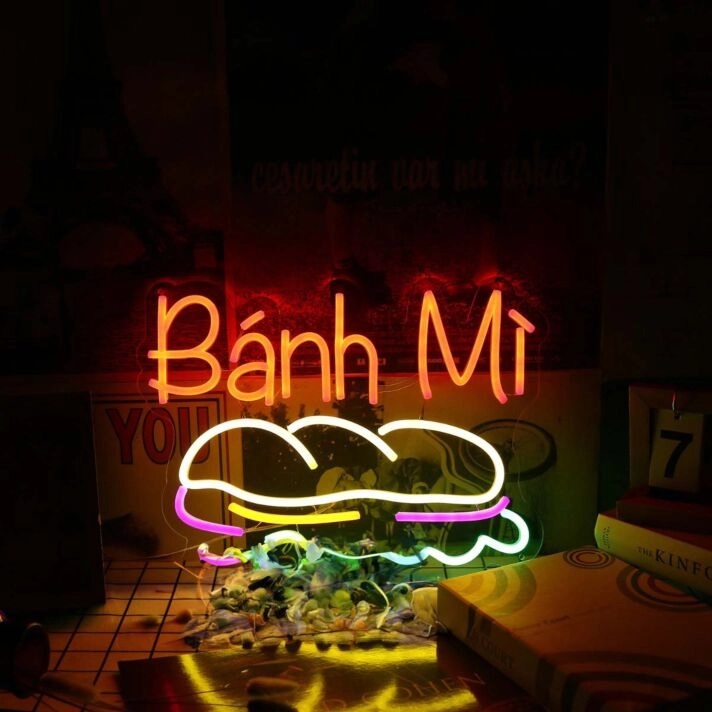 Banh Mi Custom Neon Sign