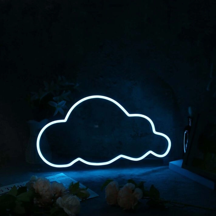 Cloud Blue Custom Neon Sign