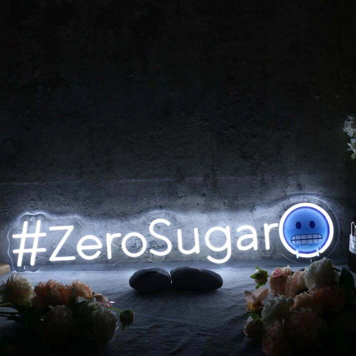 Zero Sugar Custom Neon Sign