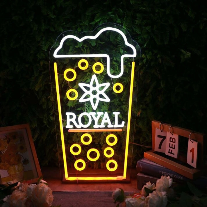 Royal Pure Beer Custom Neon Sign